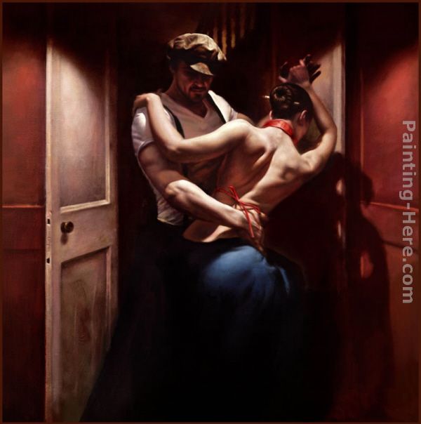Tango Rouge painting - Hamish Blakely Tango Rouge art painting